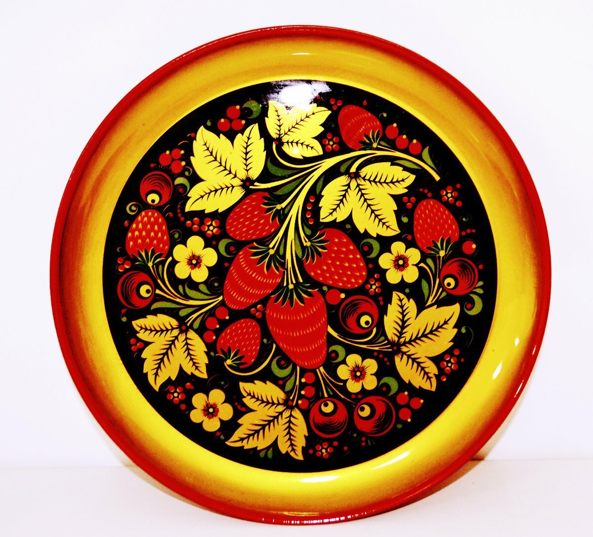 Хохломская роспись посуда