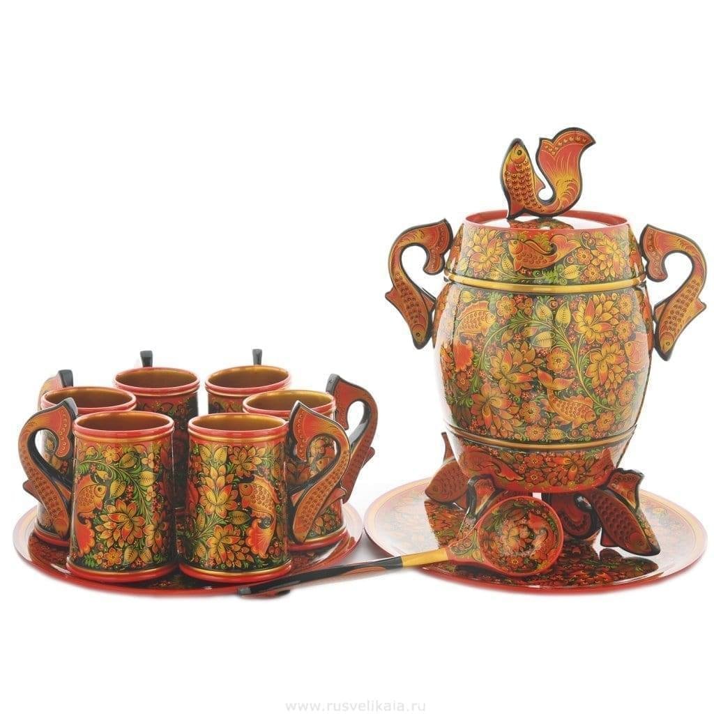 Посуда в русском стиле