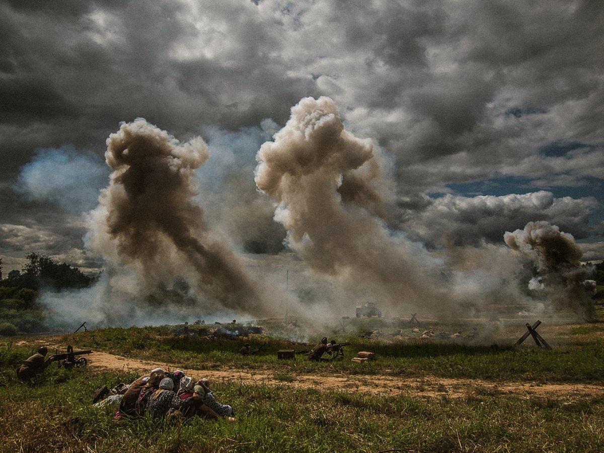 Поле боя реконструкция