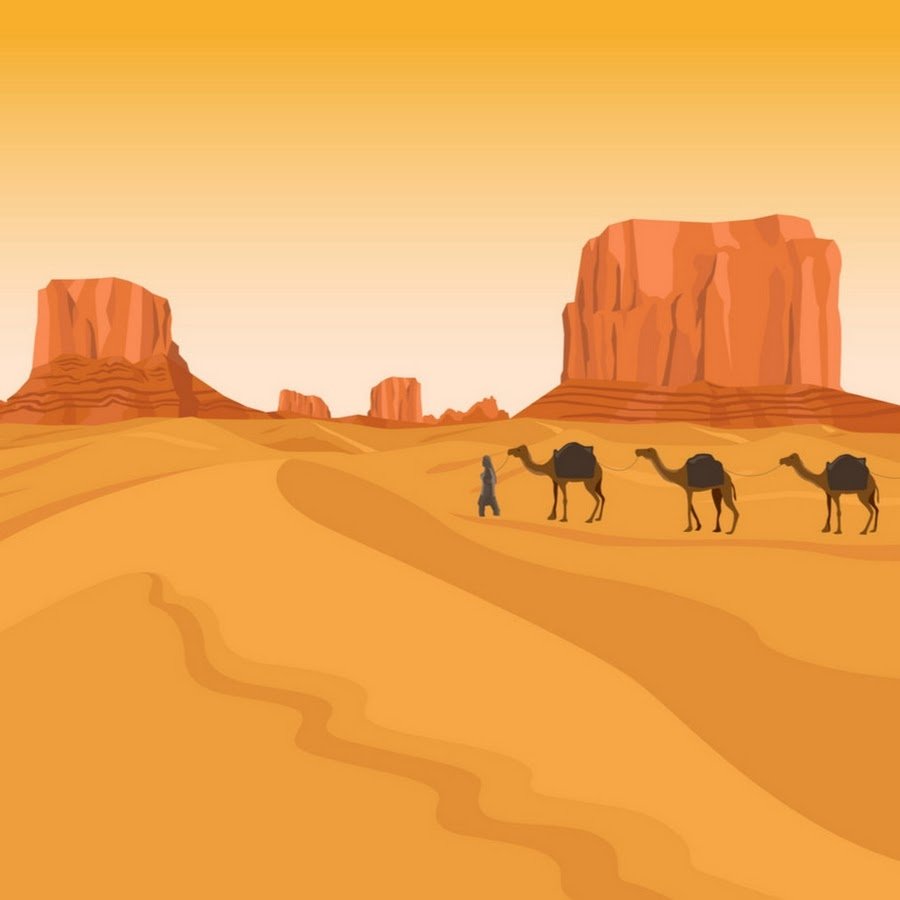 Пустыня вектор