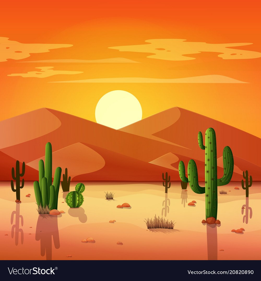 Мексика пустыня вектор