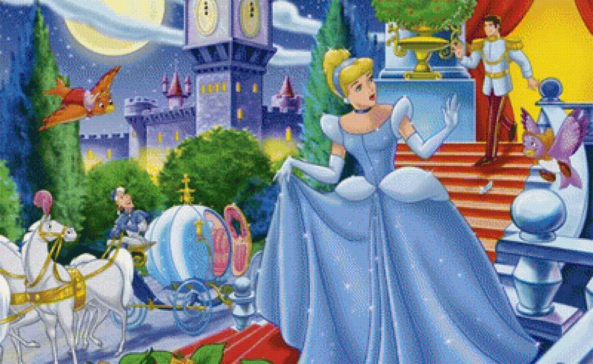 Открытка Золушка