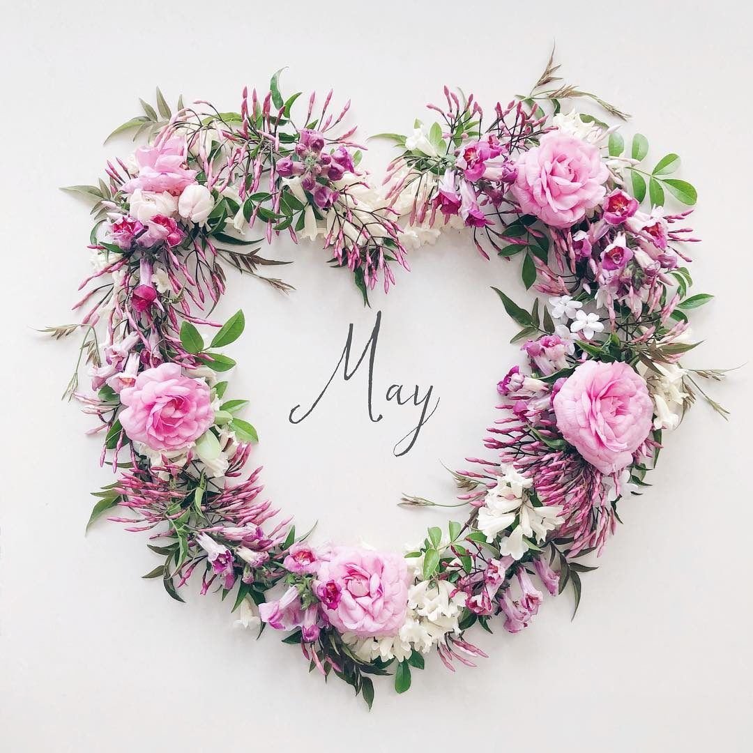 Цветочный венок май