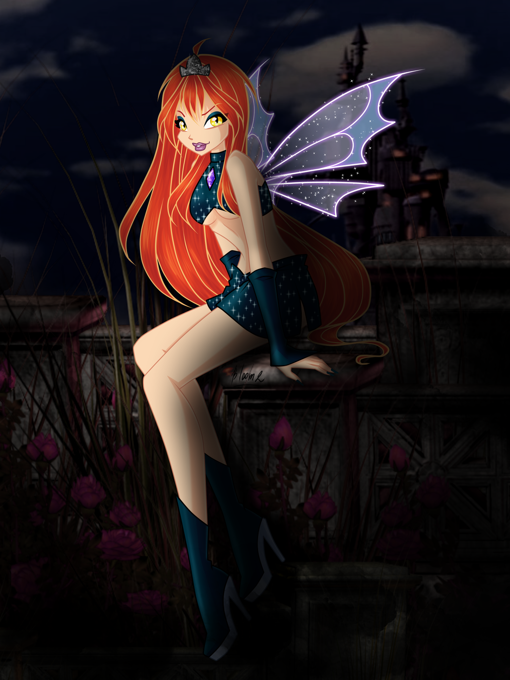 Тёмная Блум энчантикс