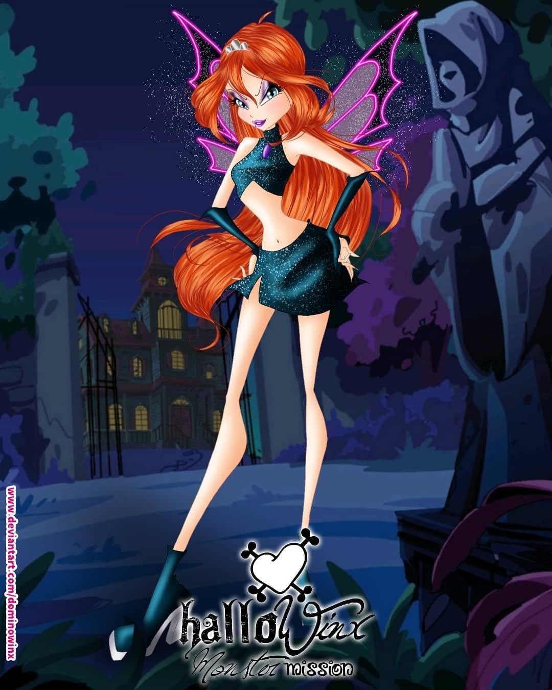 Винкс тёмная Блум