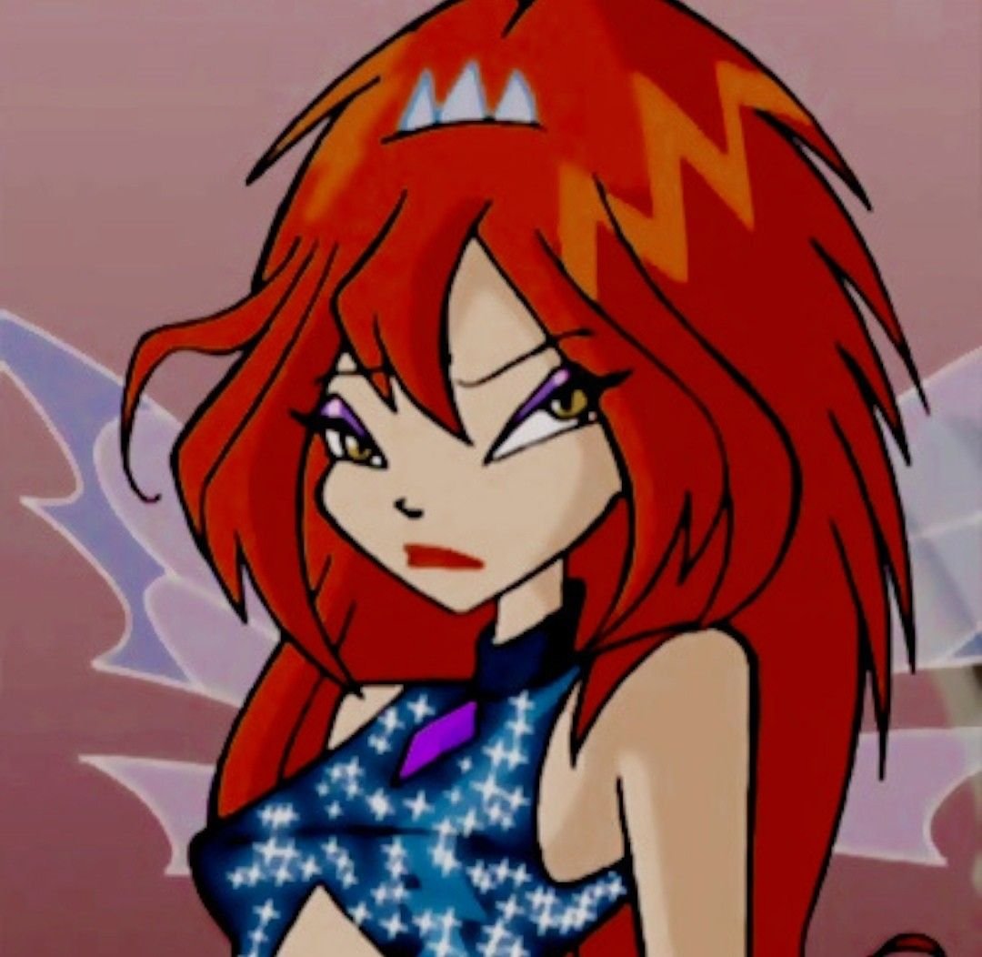 Тёмная Блум злой взгляд