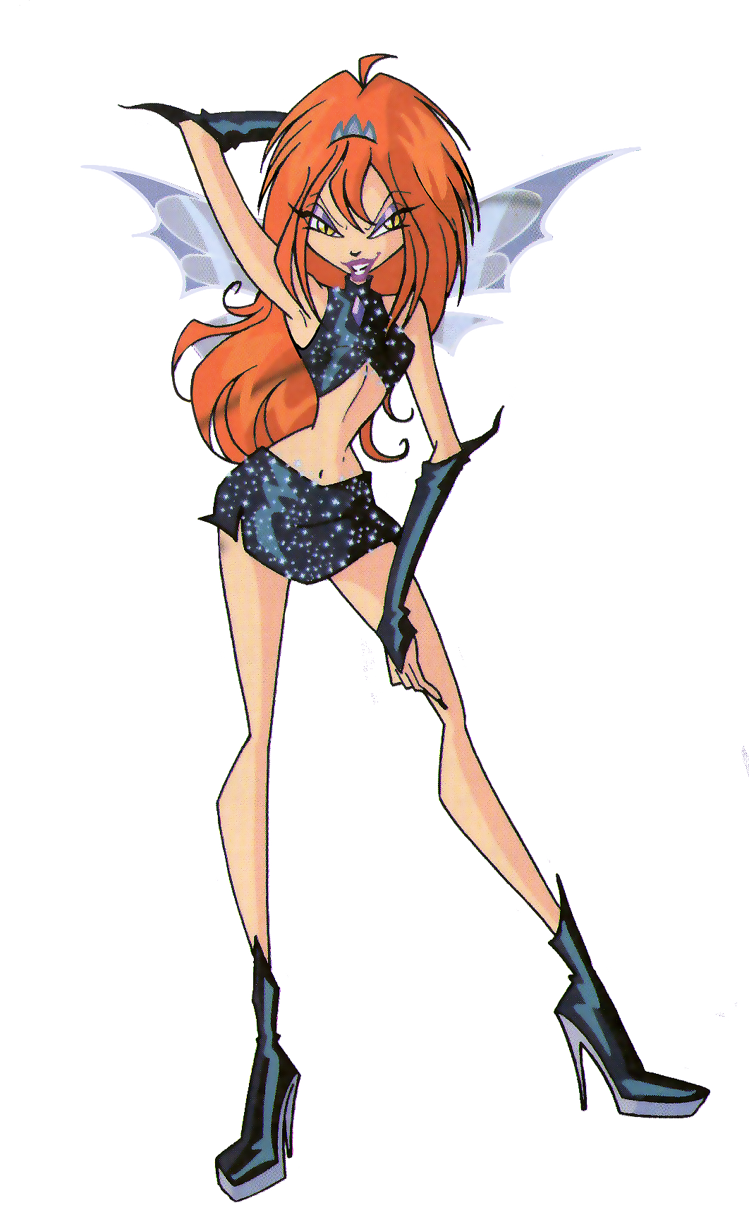 Тёмная Блум вампир