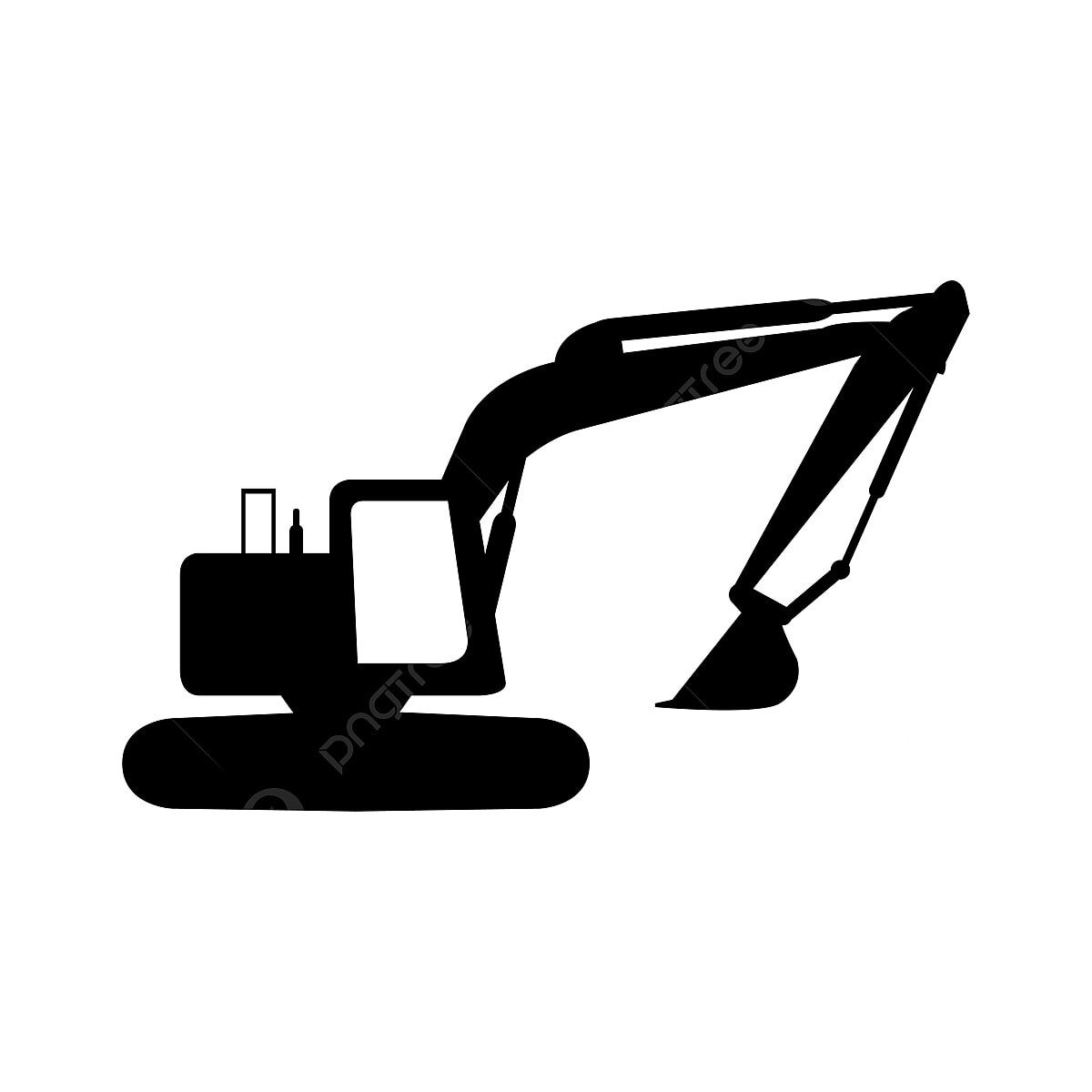 Ковш экскаватора вектор