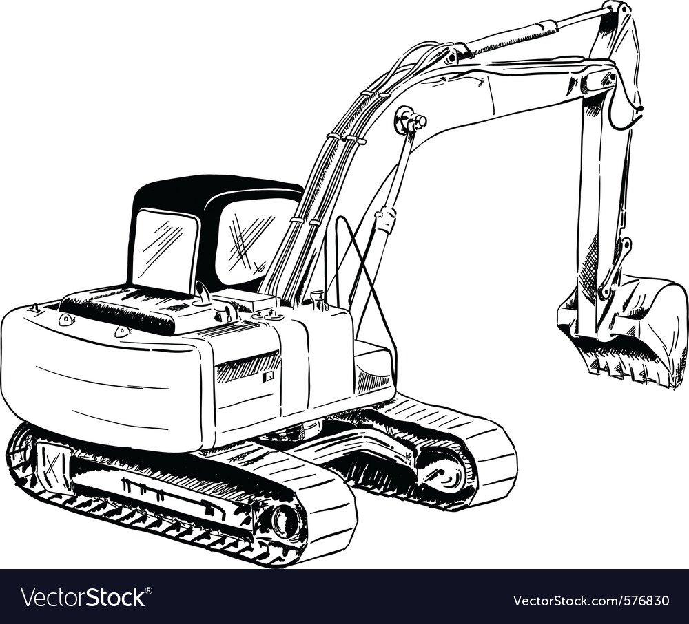 Экскаватор иконка