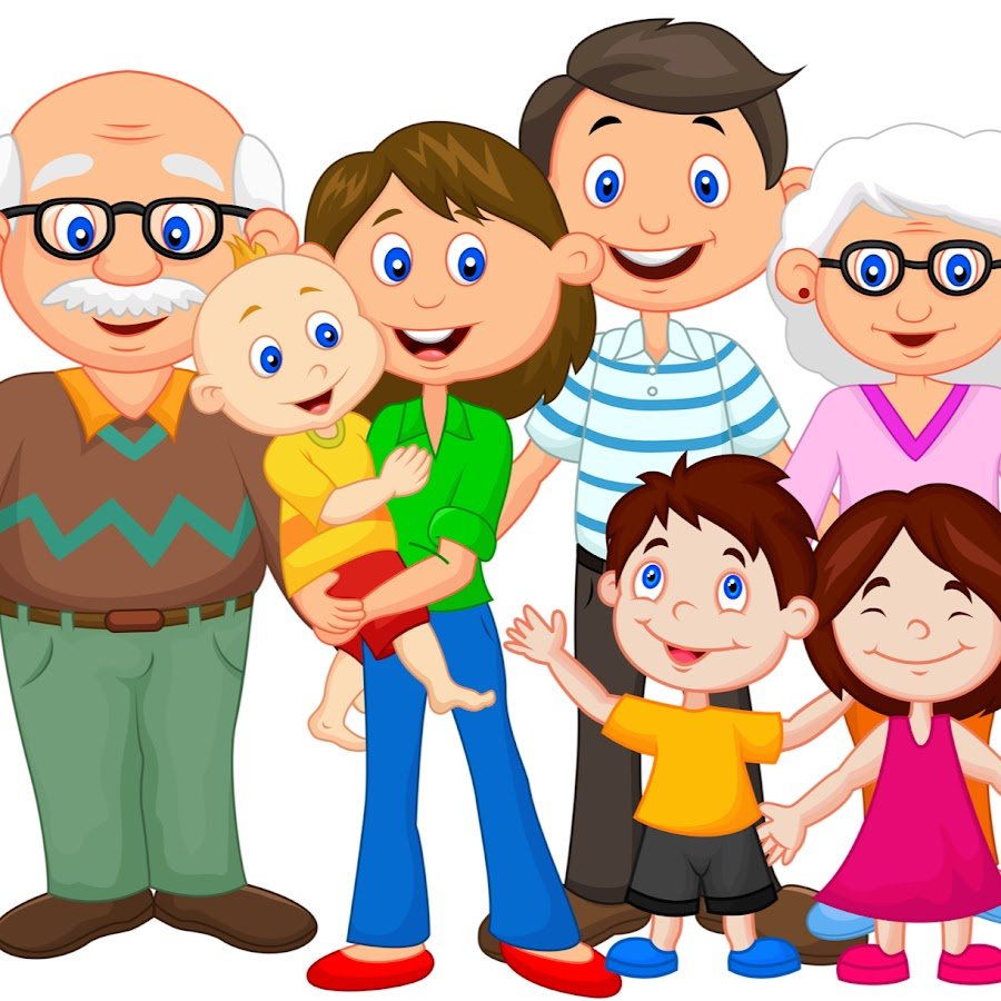 Иллюстрации о семье для дошкольников