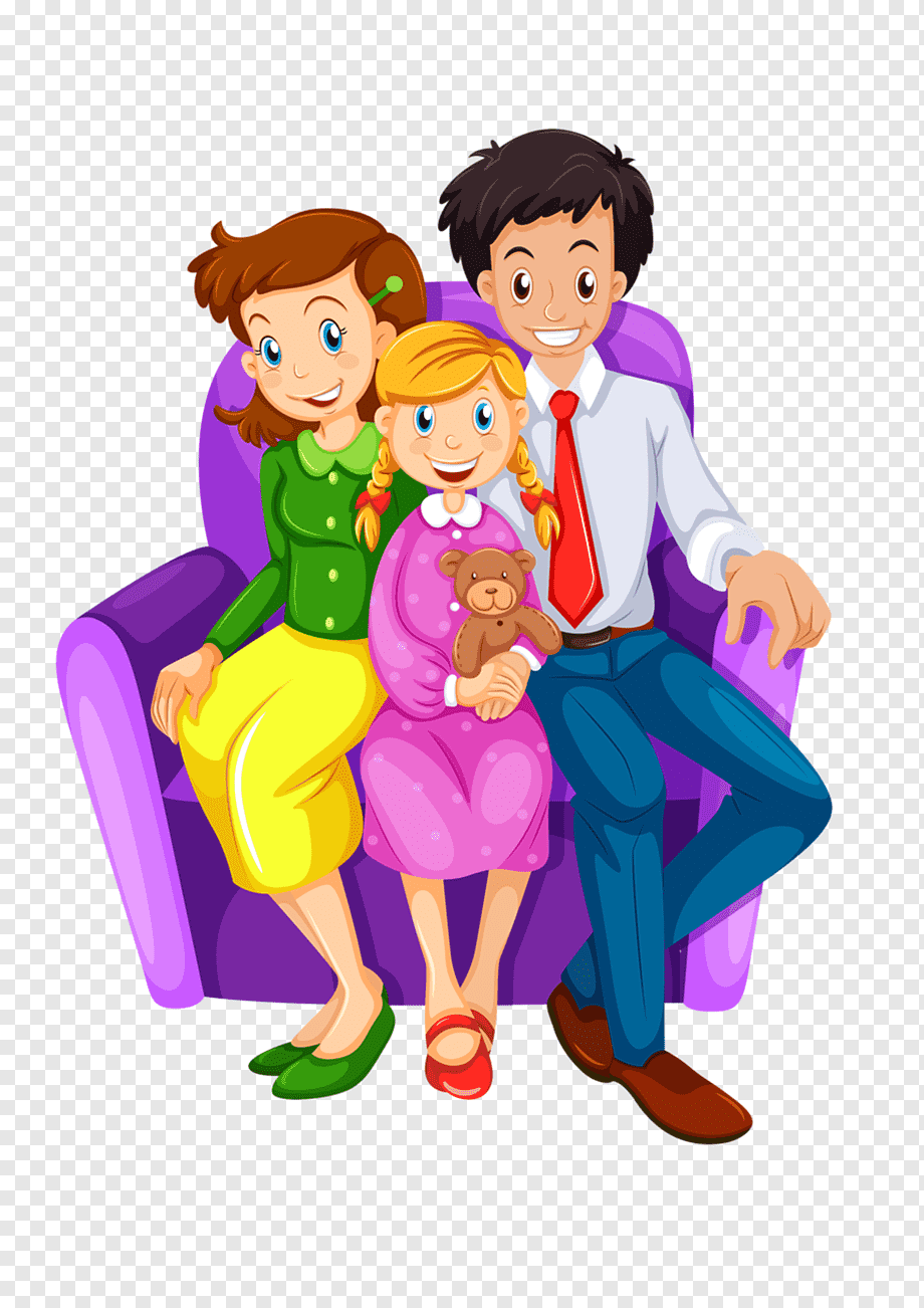 Семья мультяшный