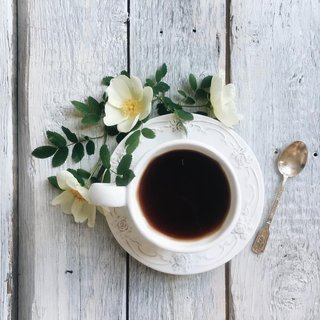 Кофе Весна цветы