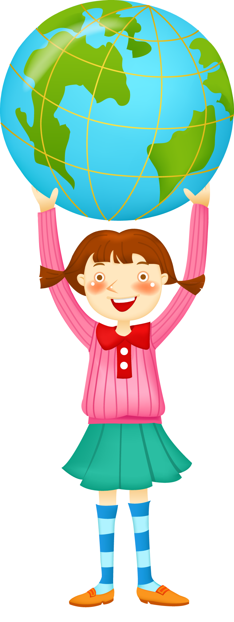 Маленький Глобус рисунок