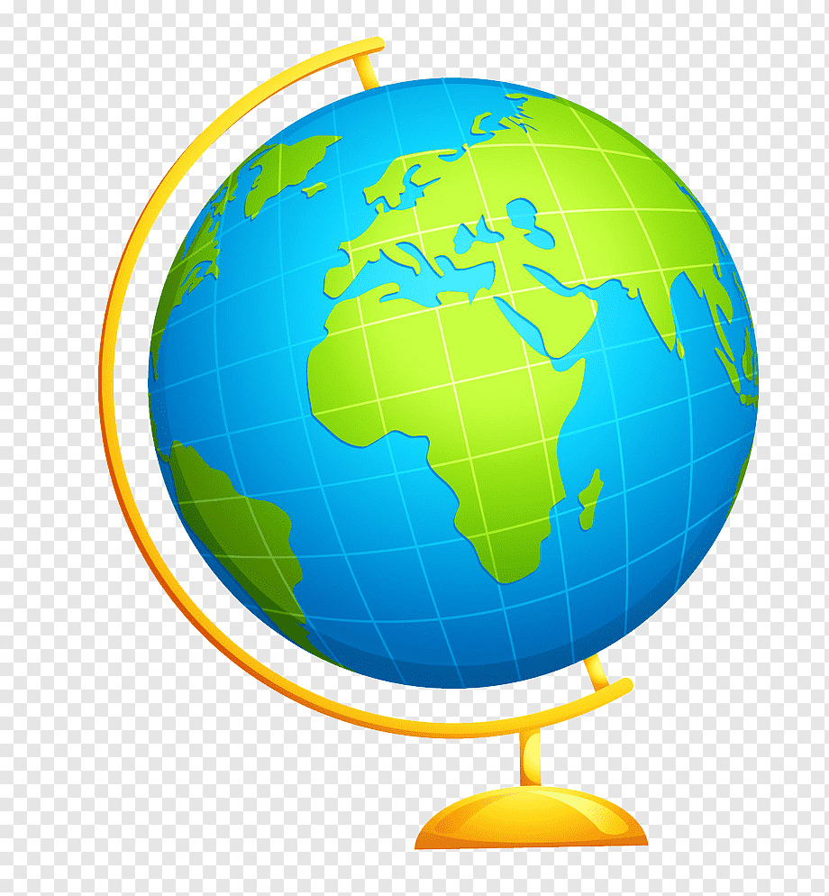 Рисунок глобуса для детей 4 класс