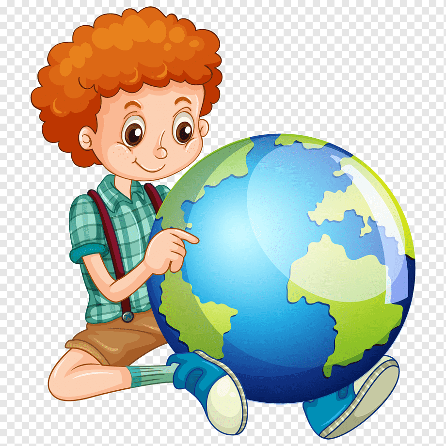 Глобус и школьные принадлежности нарисовать