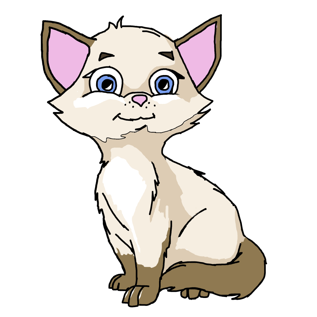 Мультяшные котята