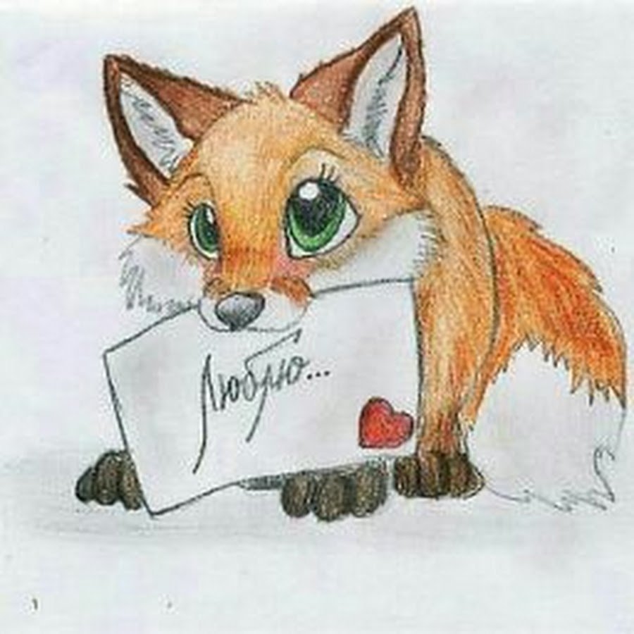 Лисенок я тебя люблю