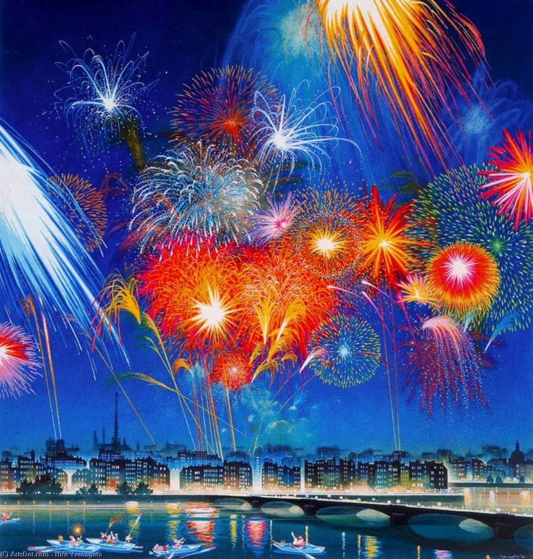 С днем рождения мужчине салют картинки