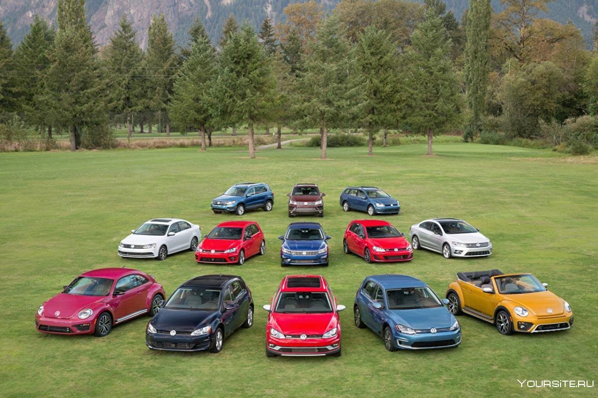Фольксваген Модельный ряд