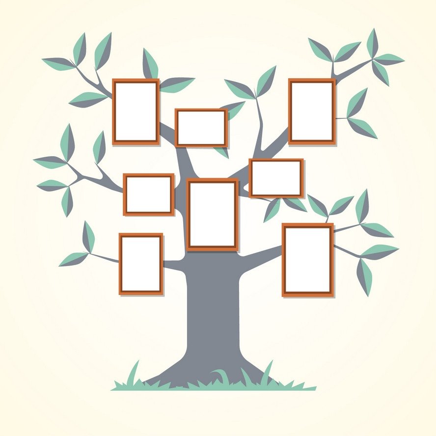 Окошки для древа семьи