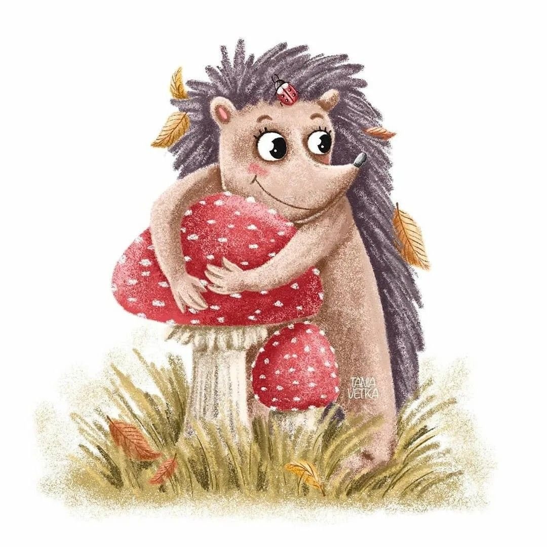 Ежик ученик