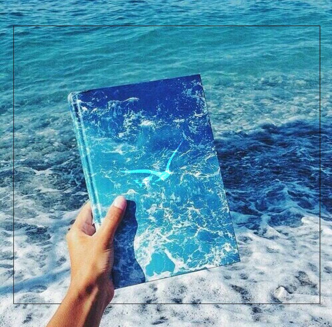 Эстетика лето голубое