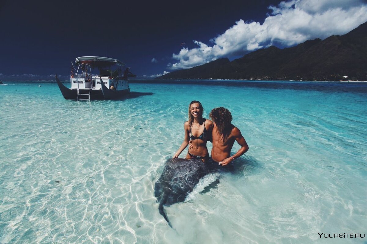 Пара в тропиках