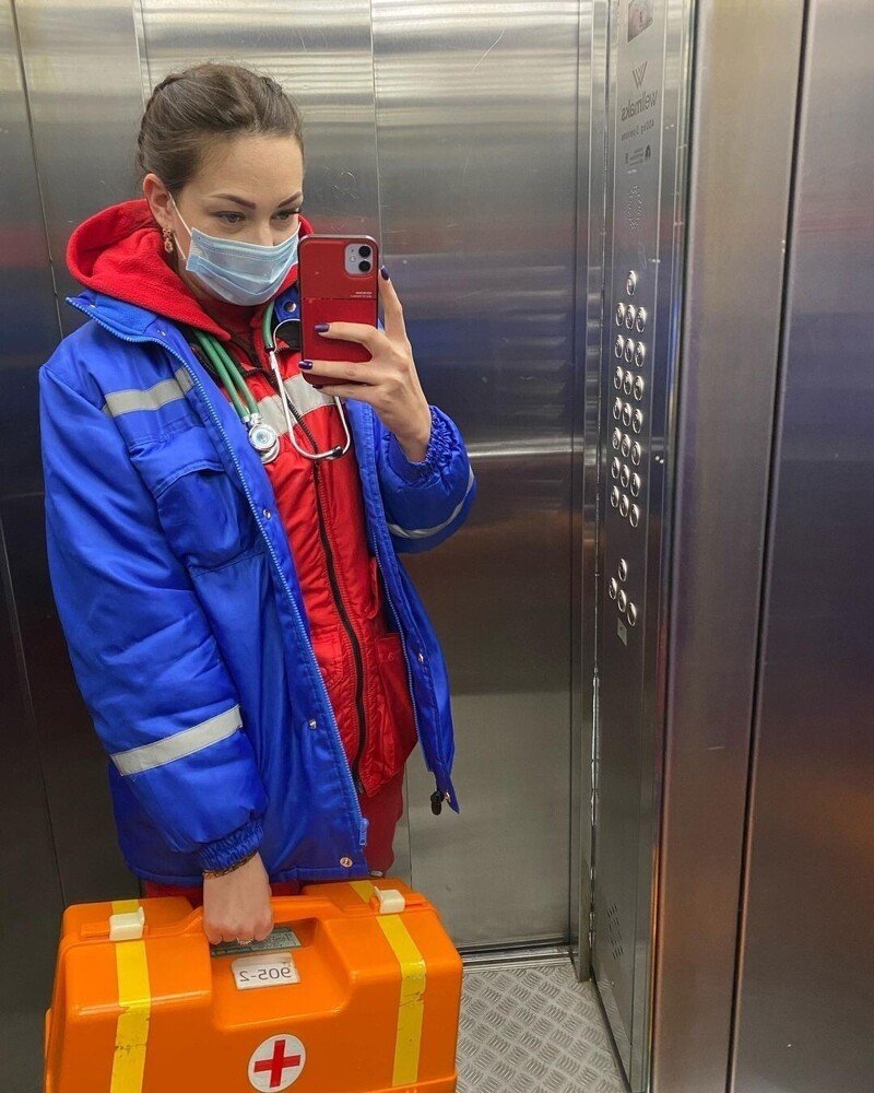 Куртка скорой помощи