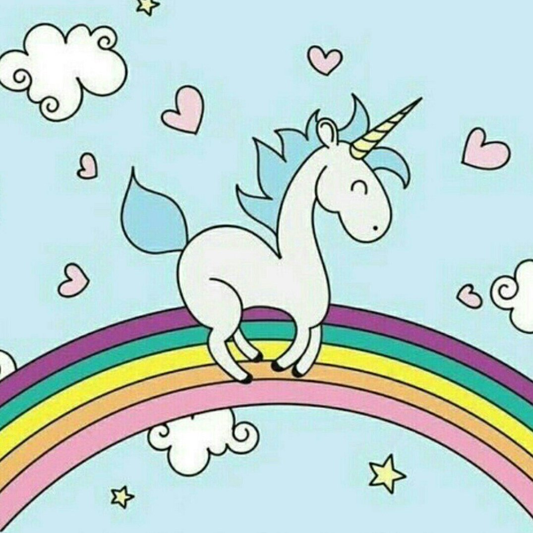 Единорожка на радуге
