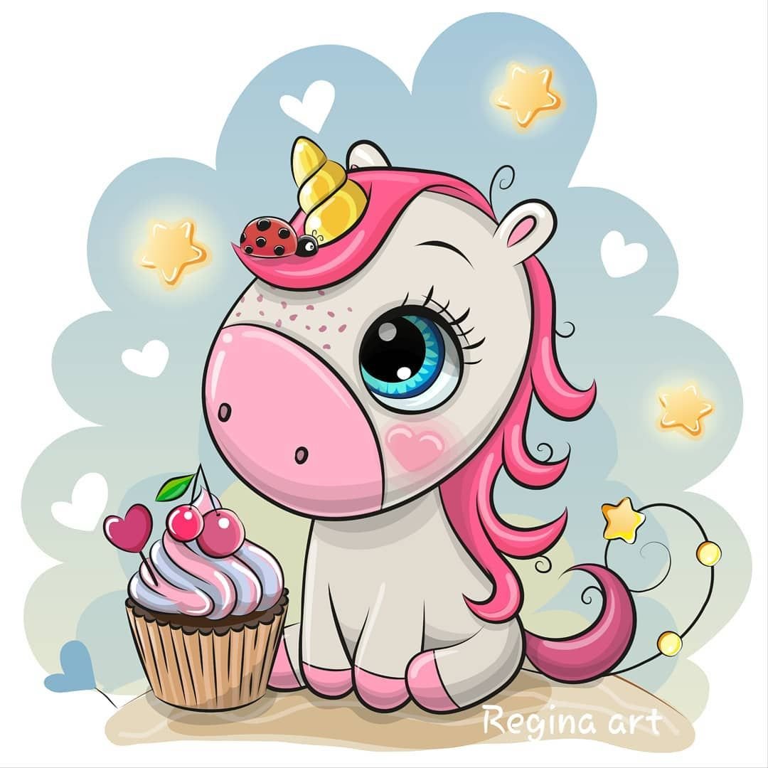 Иллюстрации reginast777 Единороги