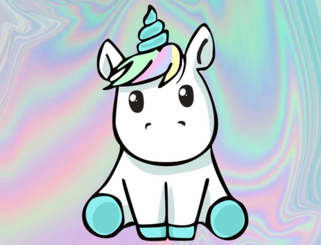 Единорог рисунок для срисовки