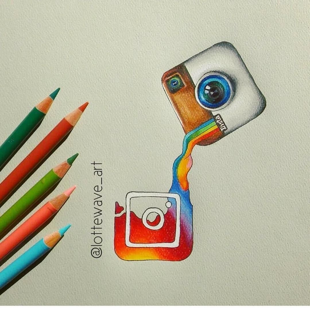 Картинки приложений для срисовки