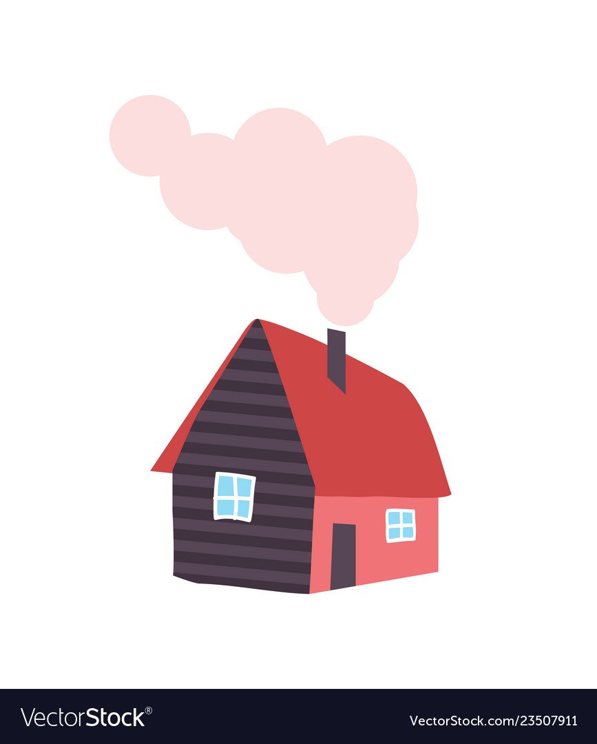 Печная труба на прозрачном фоне