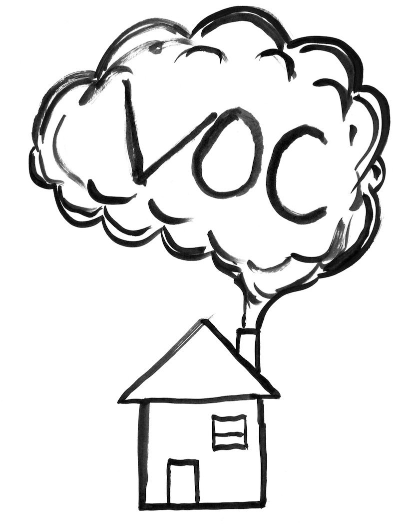 Домик с трубой