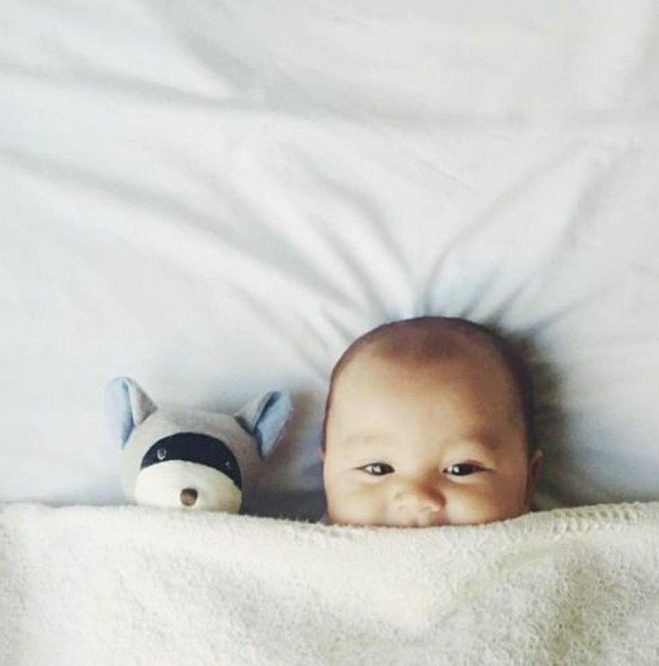 Малыш спит Инстаграм
