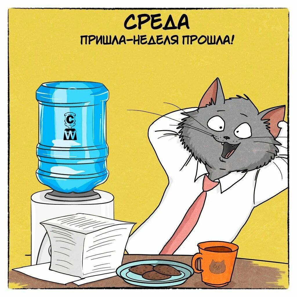 Среда пошла неделя прошла