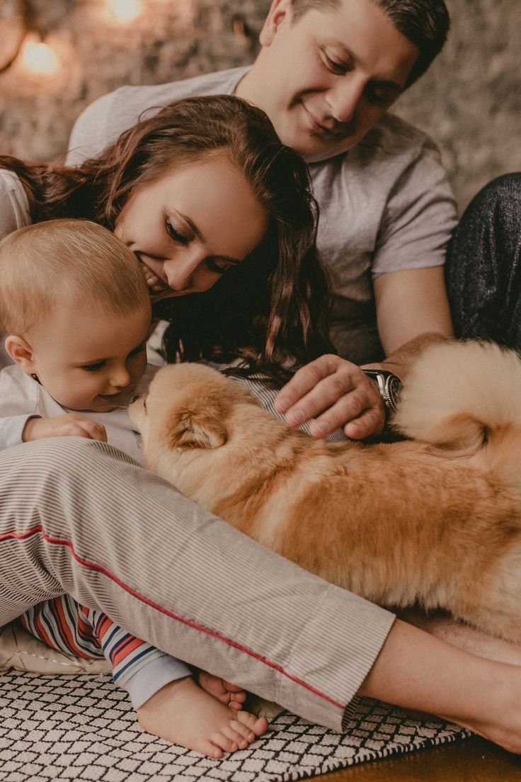 Теплые семейные фотосессии