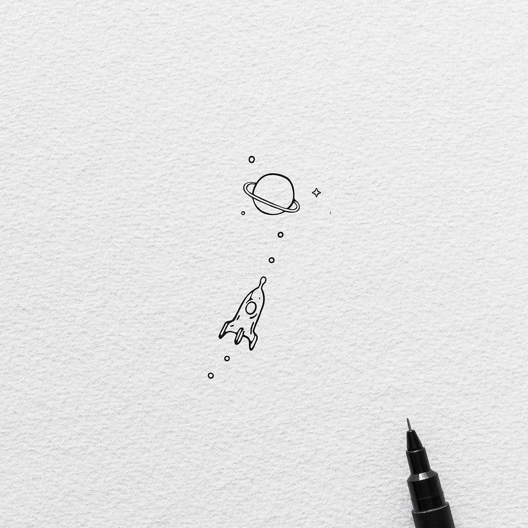 Рисунки ручкой для срисовки