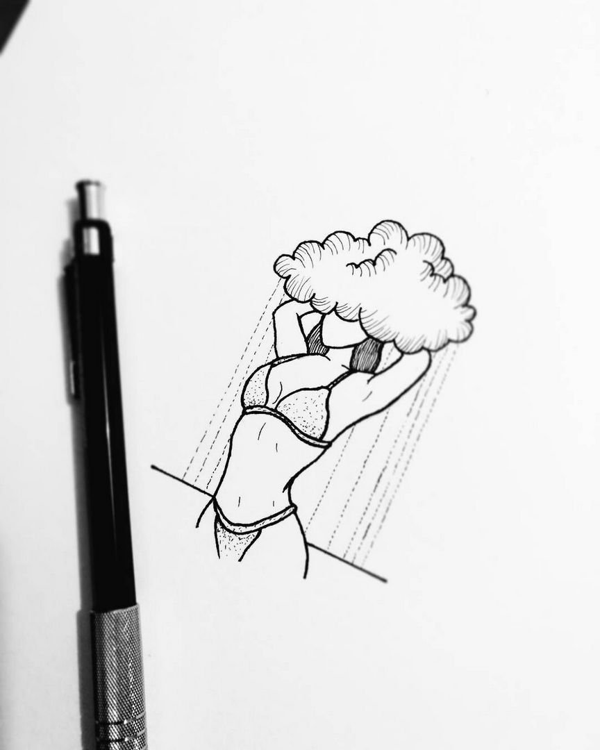 Оригинальные эскизы тату