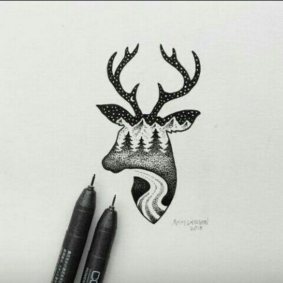 Необычные рисунки карандашом