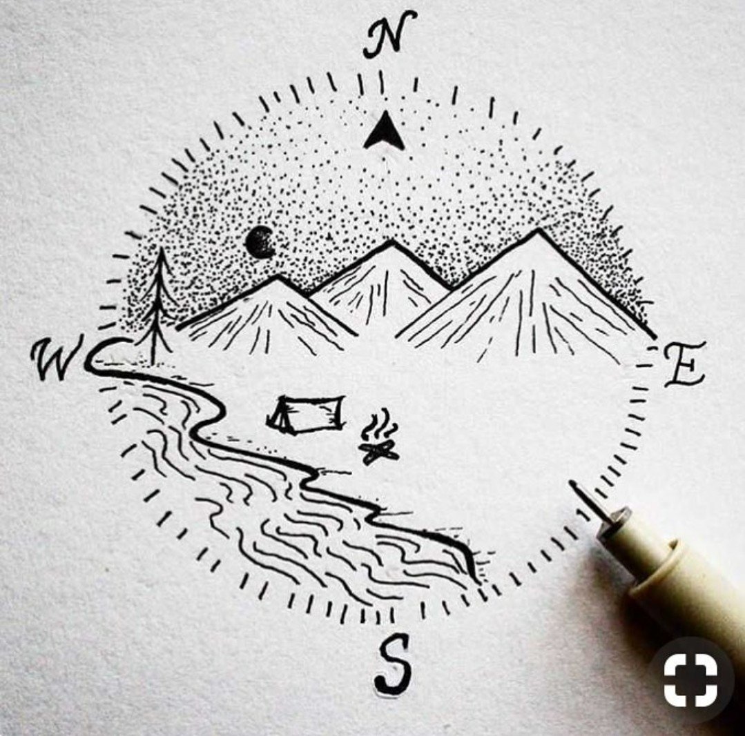 Маленькие рисунки для скетчбука