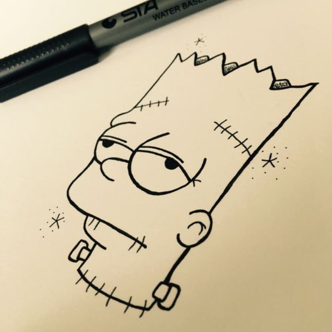 Эскизы ручкой