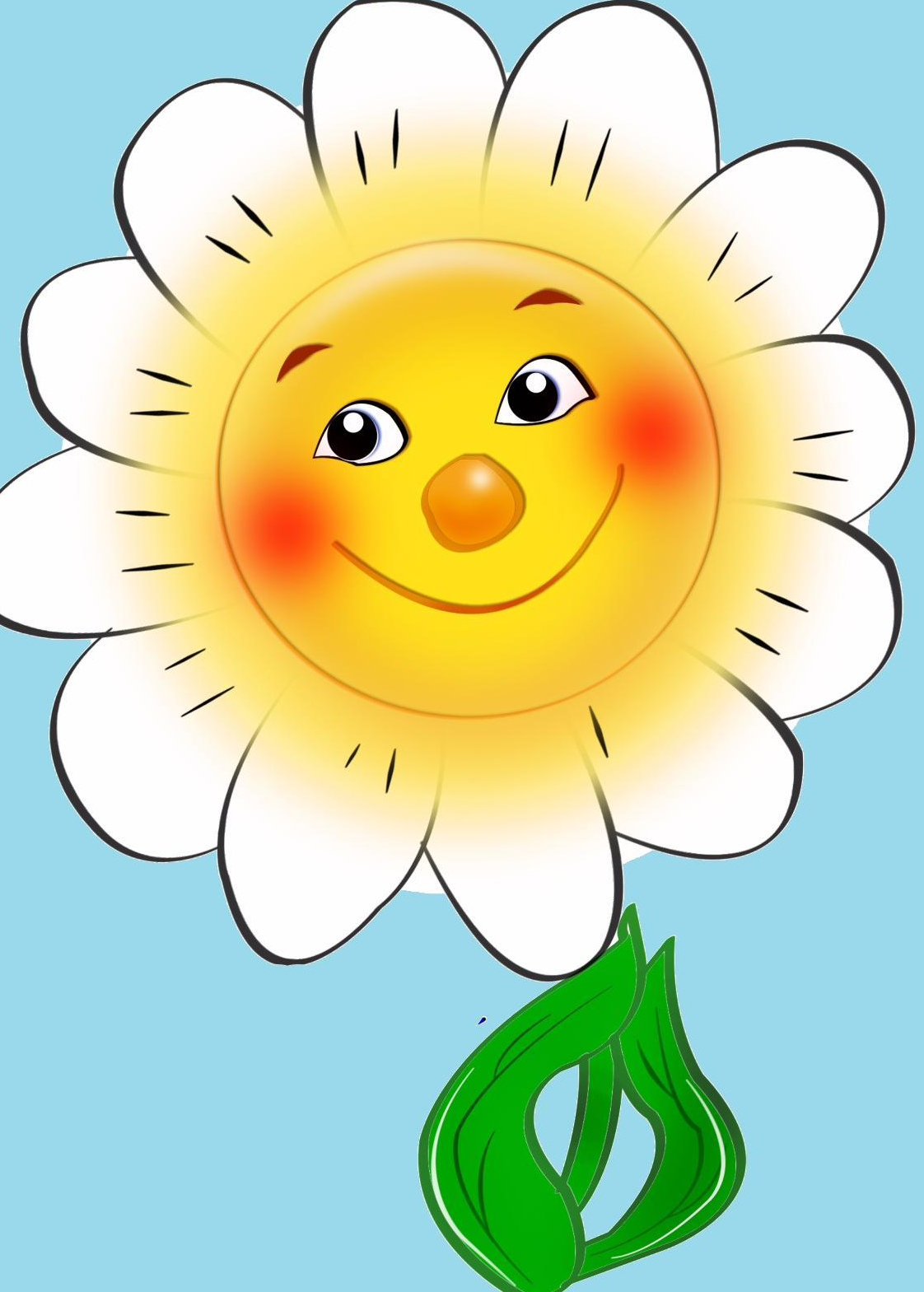 Ромашка для детей