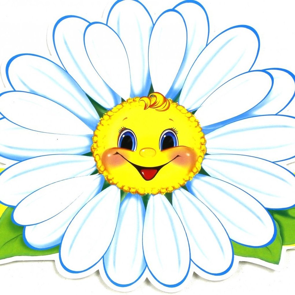 4 Ромашки на а4