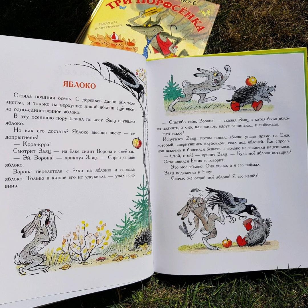 Раскраски по сказке мешок яблок