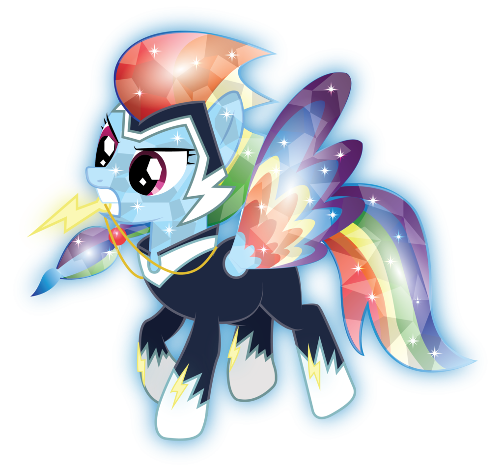 Радуга Дэш Кристальная пони