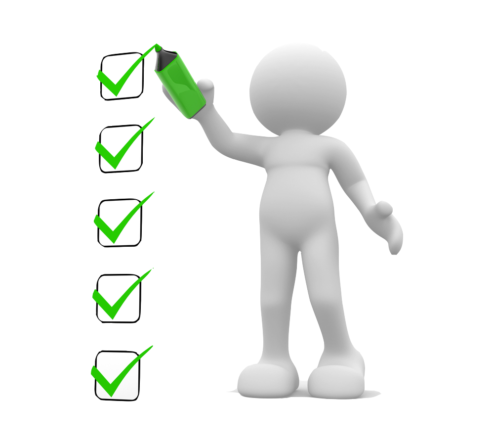 Человечек с галочкой