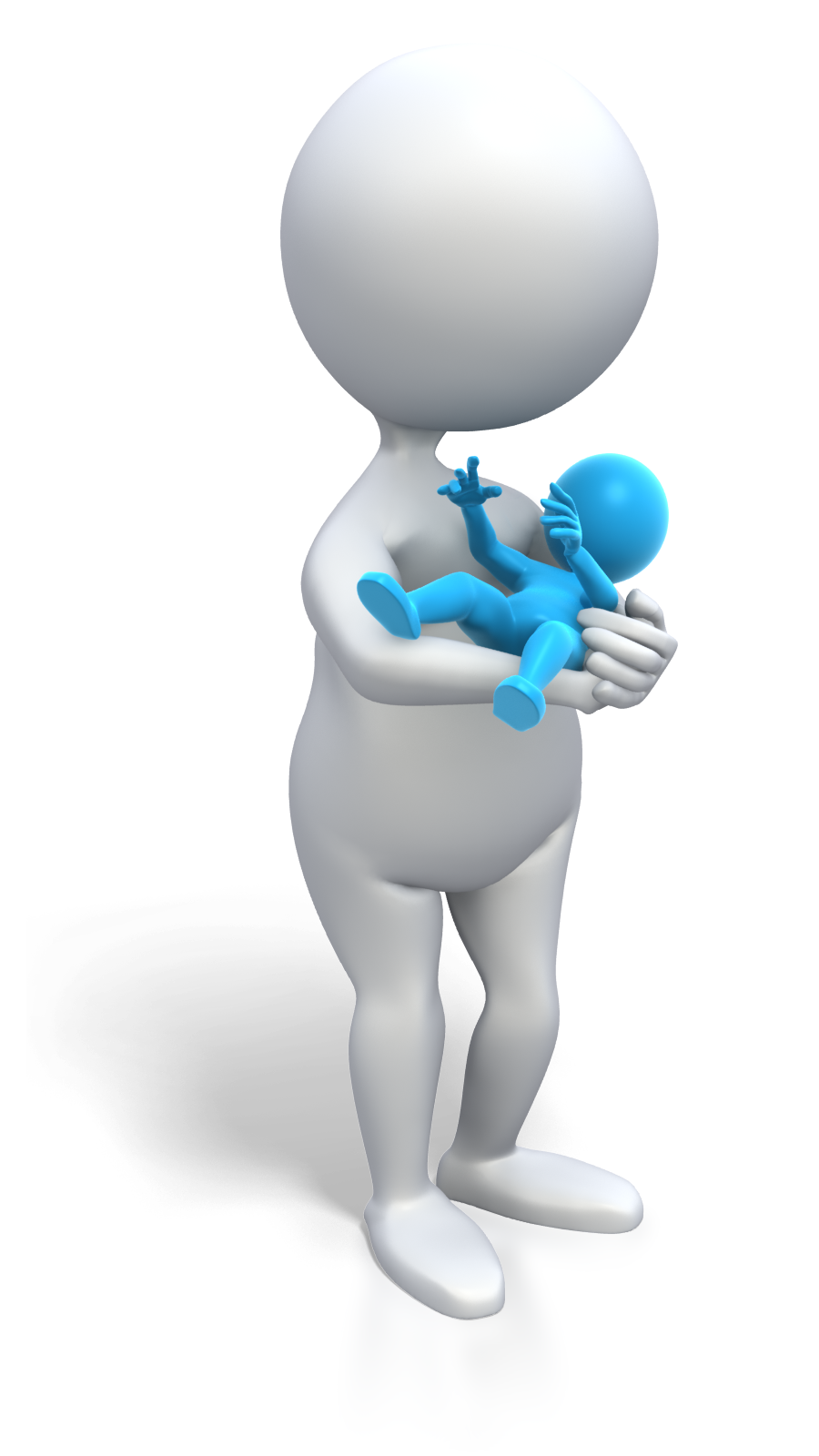 Белый человек с галочкой