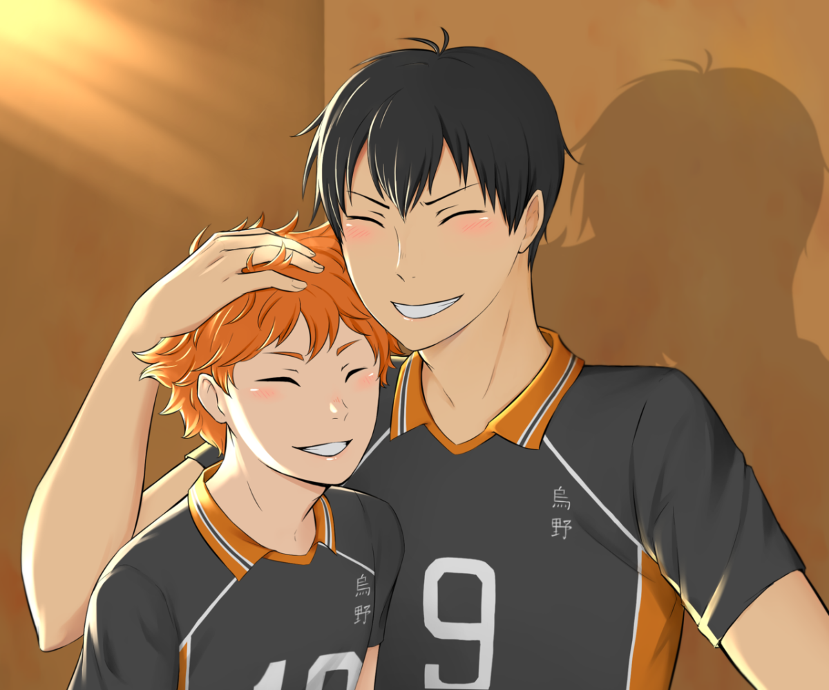 Аниме волейбол Кагеяма