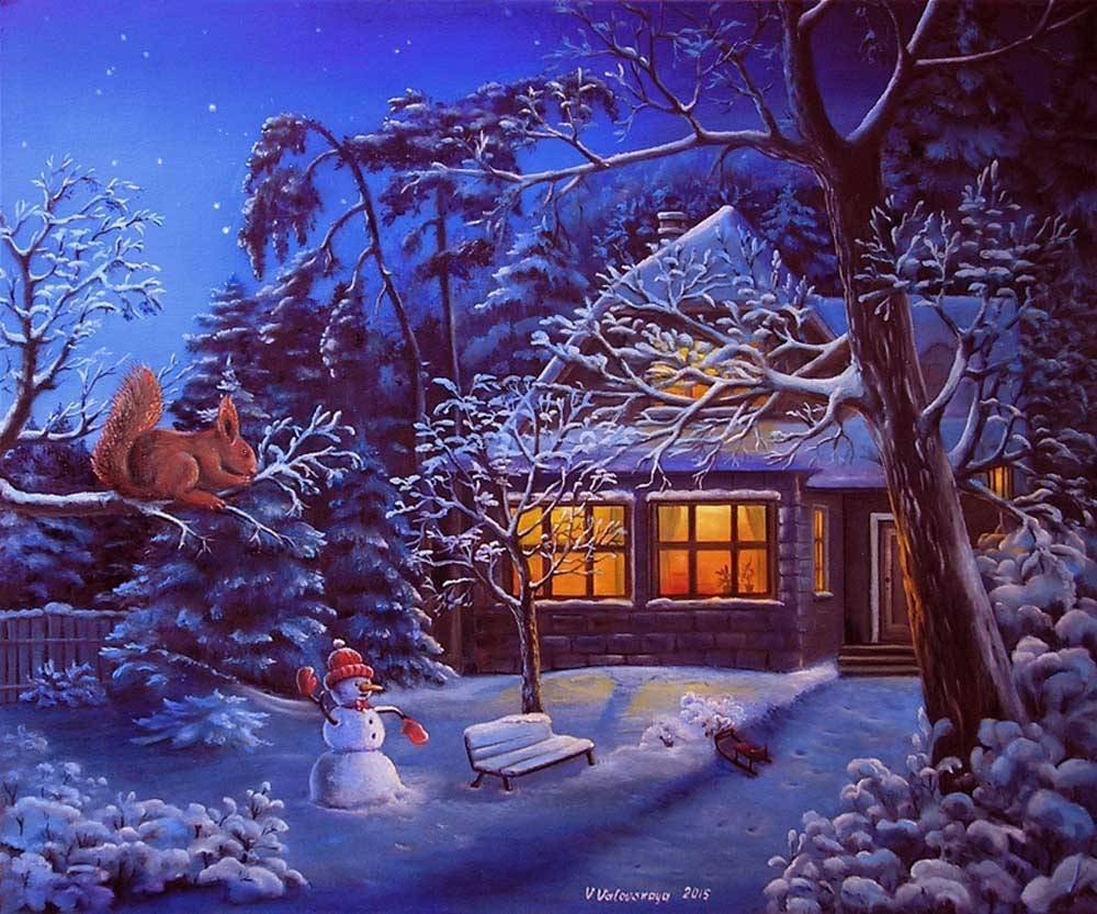 Зимний вечер